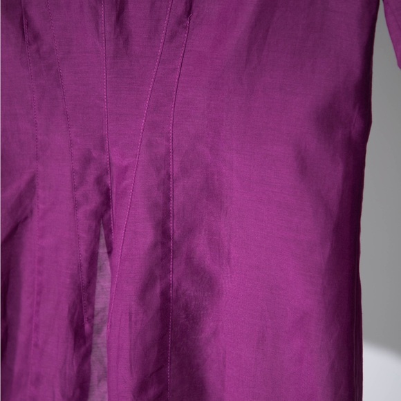 Stunning Ruffled Blouses XS – Available in White (NWT) and Purple (NWOT) - Picture 10 of 11